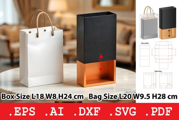 Sleeve Box and Shopping Bag Set: A Premium Packaging Duo